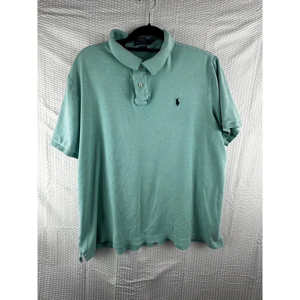 Polo Ralph Lauren Men's‎ Classic Fit Polo Shirt Mint Green Size XL